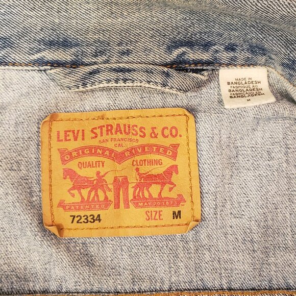 Levi's Light Blue Jean Jacket - Picture 3 of 4